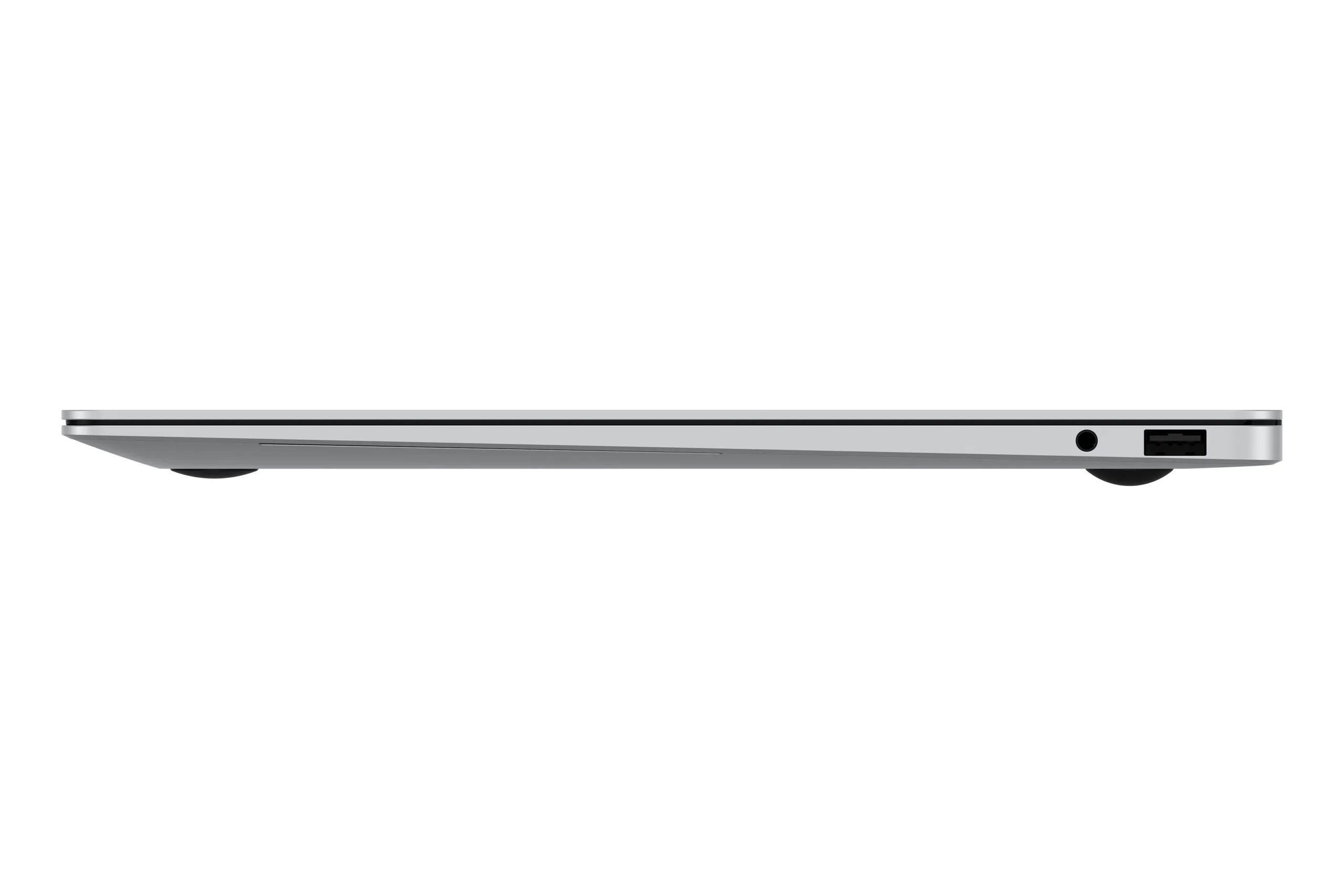 Samsung Galaxy Book6 Pro ports showing Thunderbolt 4, HDMI 2.1, USB-A and premium slim design