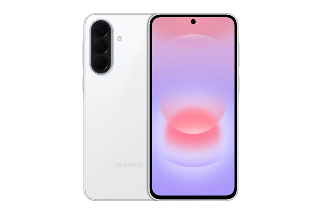 Samsung Galaxy A37 5G in India showing its slim design and triple rear camera layout