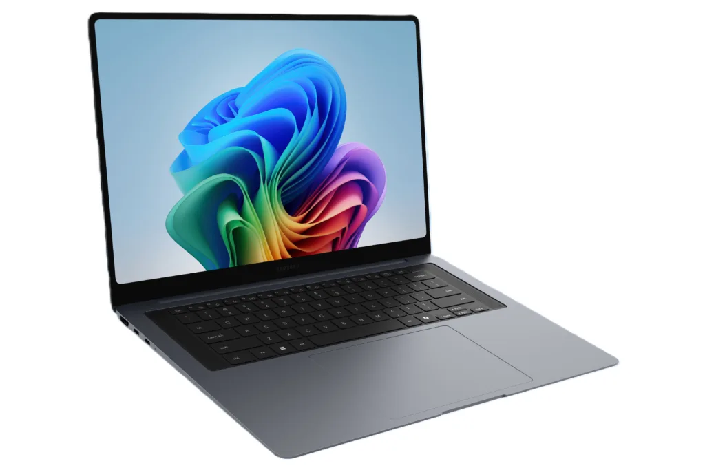 Samsung Galaxy Book6 Pro slim premium design with lightweight build and AMOLED display focus
