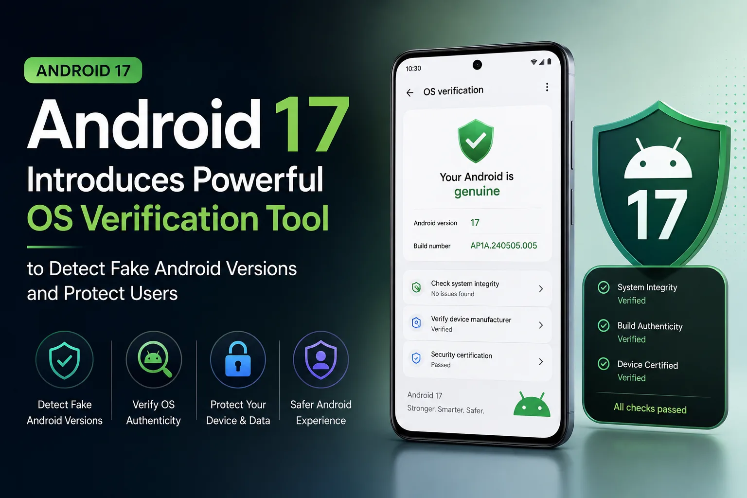 Android 17 introduces OS verification tool to detect unofficial and modified Android versions