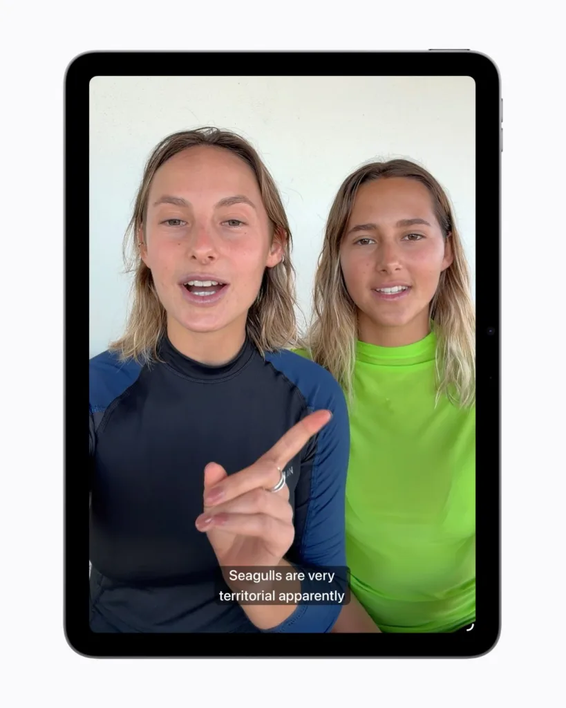 Apple adds AI-generated subtitles for videos across iPhone iPad Mac Apple TV and Vision Pro