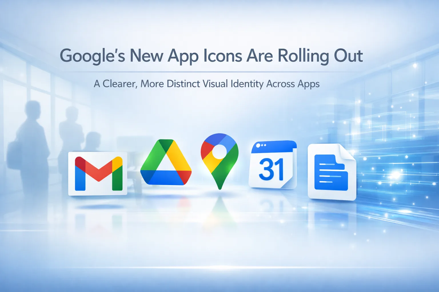 Google new app icons rolling out with improved visual distinction across apps