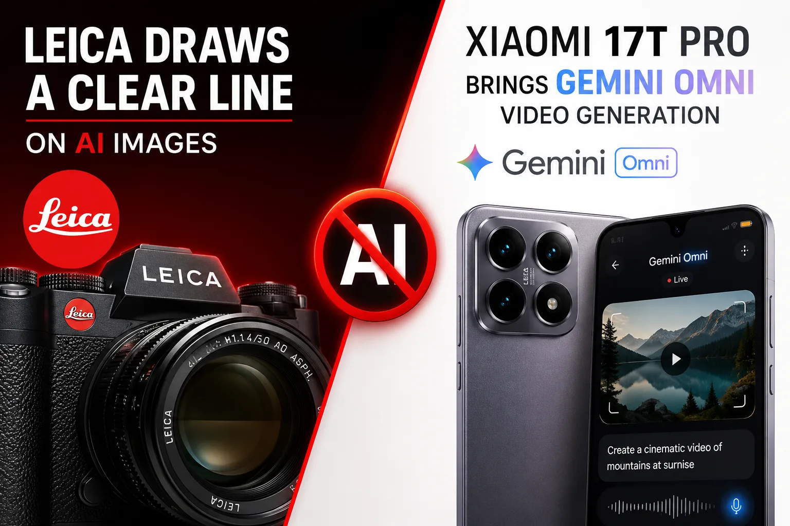 Leica discusses AI photography during Xiaomi 17T Pro launch event