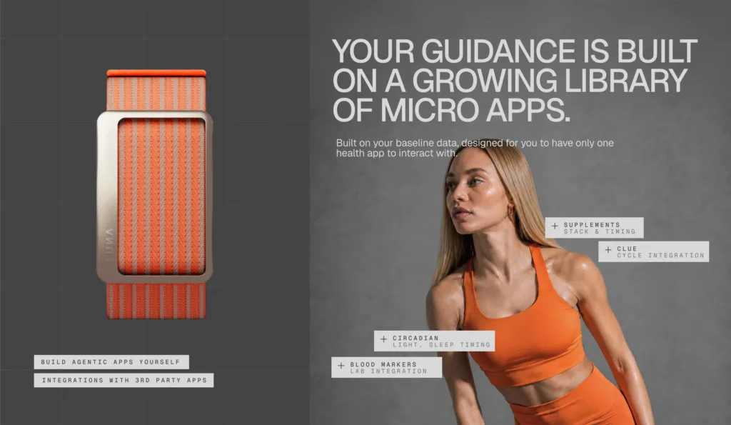 Luna Band voice-controlled health and fitness tracking