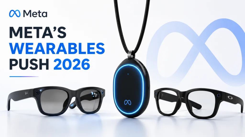 Meta AI pendant and future smart glasses wearable ecosystem