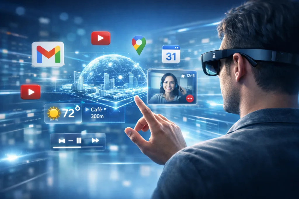 Samsung smart glasses concept powered by Gemini AI integration