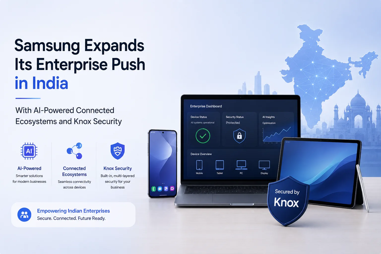 Samsung expands AI-powered enterprise ecosystems in India with connected business solutions