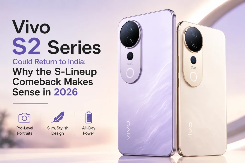 Vivo S-series smartphones returning to India to target mid-range buyers