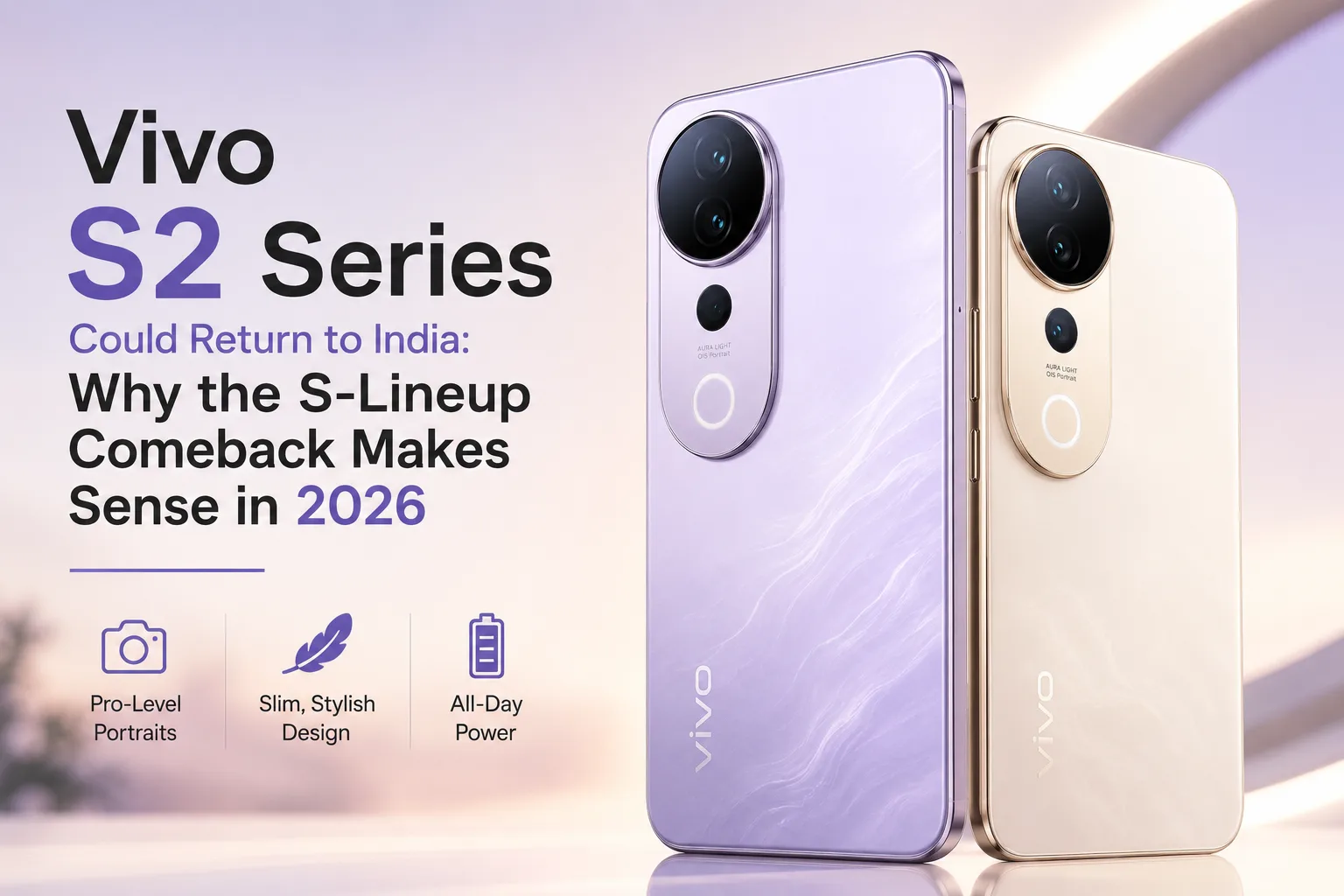 Vivo S-series smartphones returning to India to target mid-range buyers