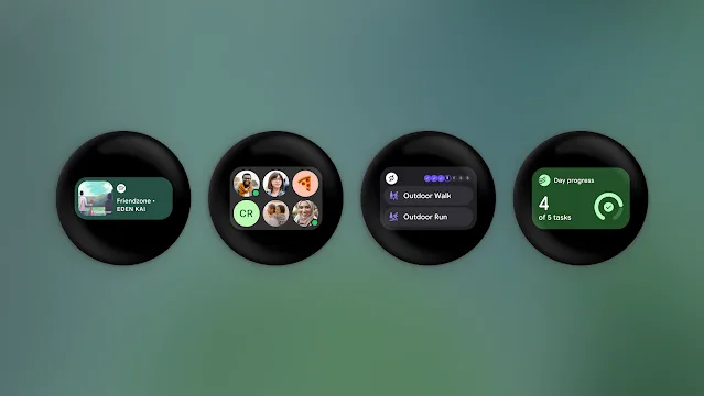 Wear OS 7 Live Updates feature shows real-time ride, sports and delivery tracking on smartwatch display