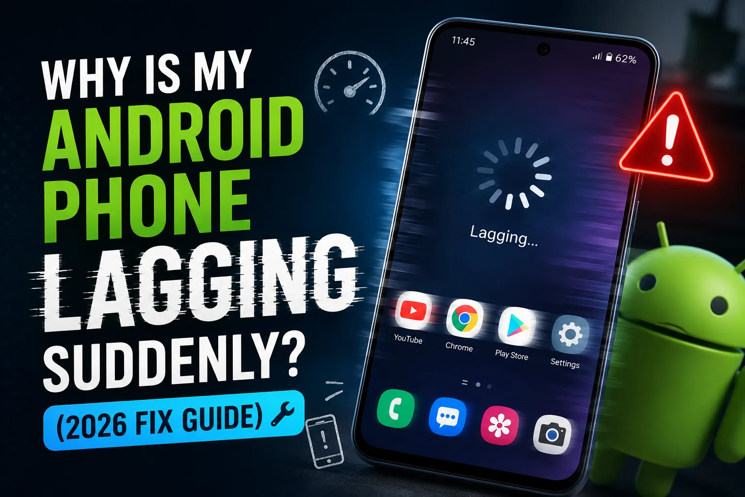 Android phone suddenly lagging performance troubleshooting guide 2026