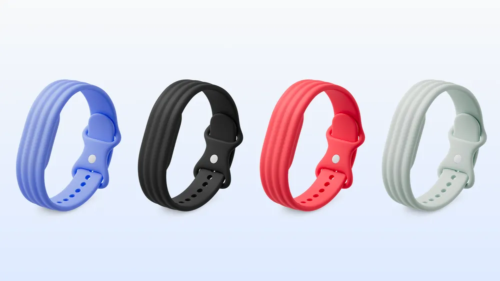 Google Fitbit Air health tracking features including heart rate sleep tracking and SpO2 monitoring