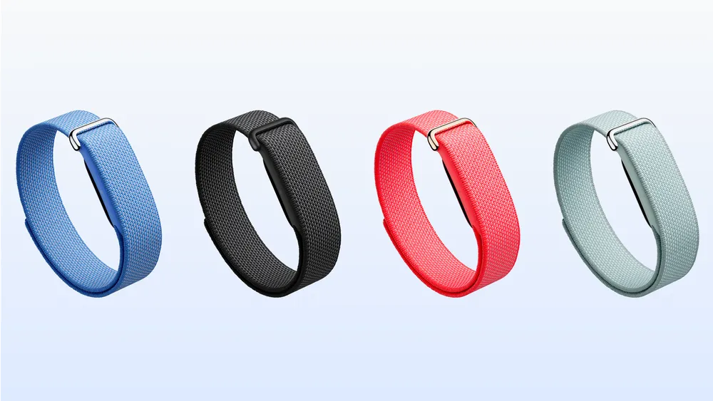 Google Fitbit Air minimalist screenless fitness tracker design