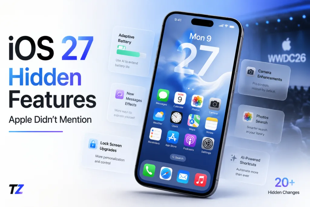 iOS 27 hidden features discovered after WWDC 2026 including FaceTime widgets and Apple Intelligence upgrades