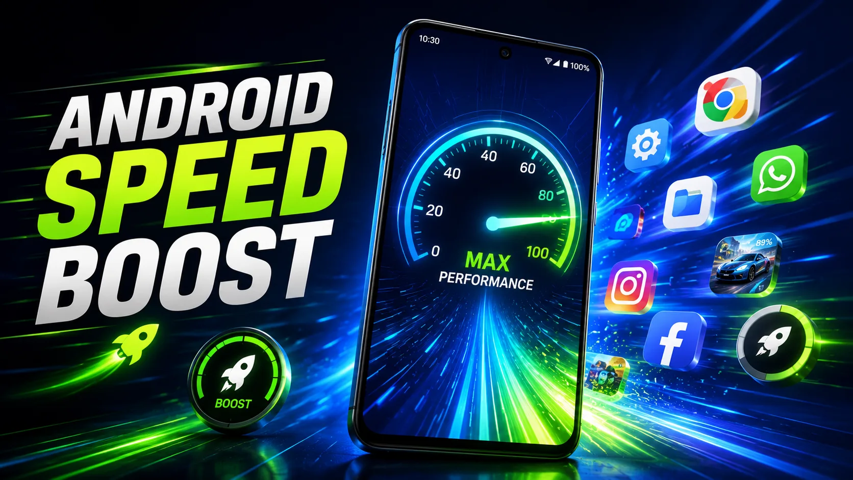 Android smartphone performance boost without root access