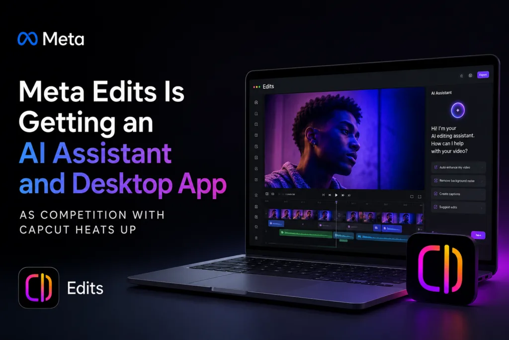 Meta Edits AI assistant and desktop video editing app previewed for content creators in 2026