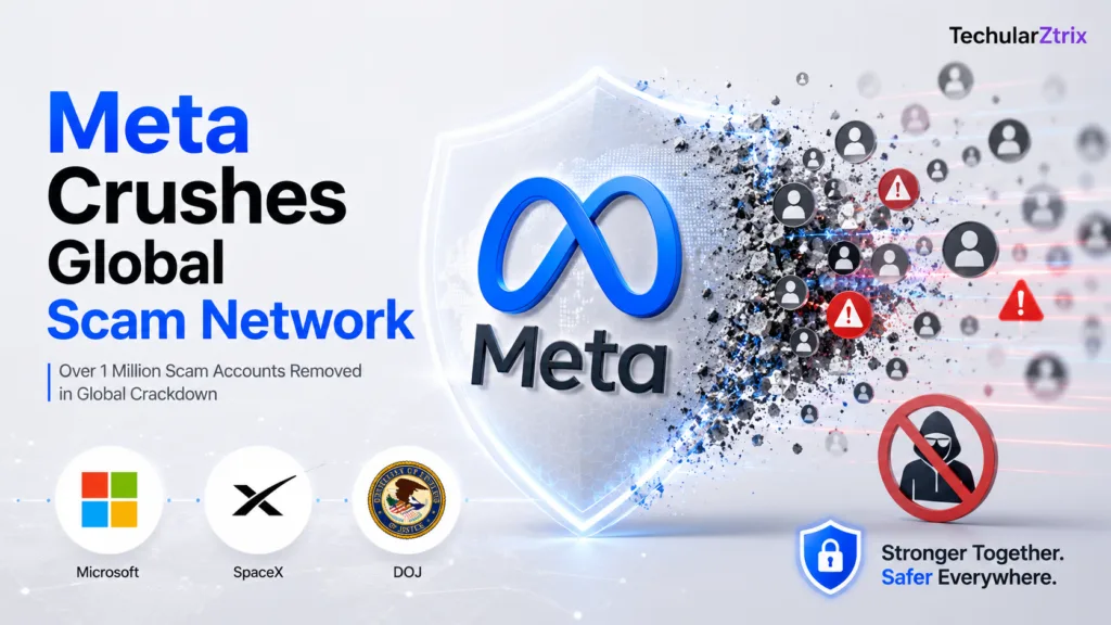 Meta and Microsoft coordinate a major crackdown on scam accounts across social media platforms