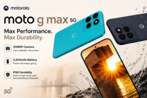 Moto G Max 5G with 200MP camera and AMOLED display