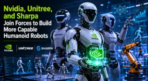 Nvidia Unitree and Sharpa humanoid robot partnership announcement