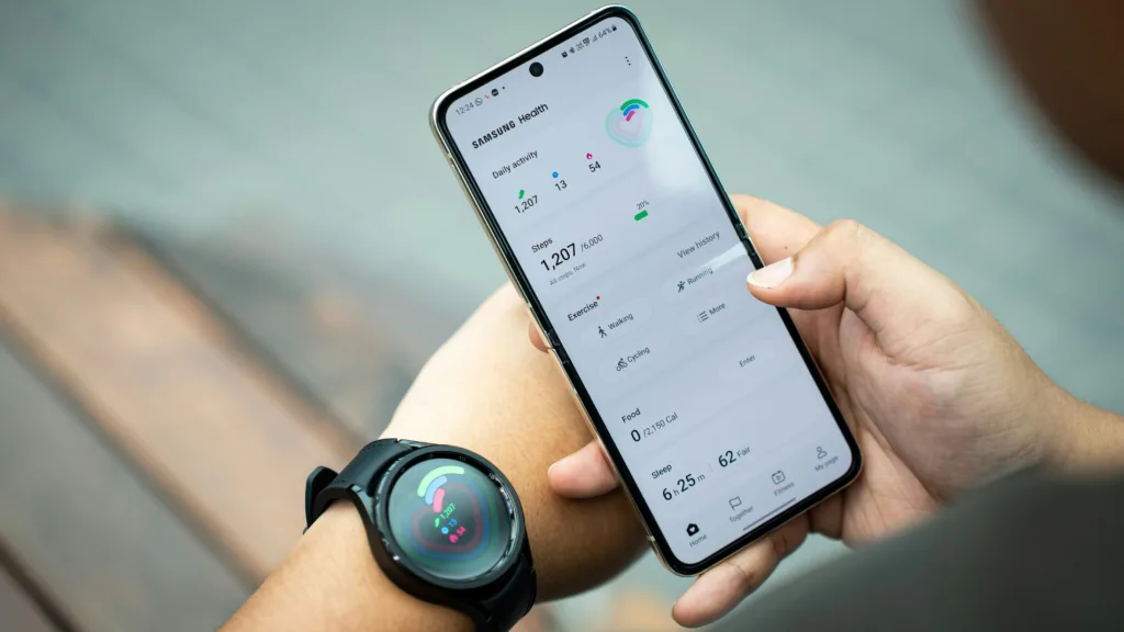 Samsung Members app battery diagnostics showing battery health status