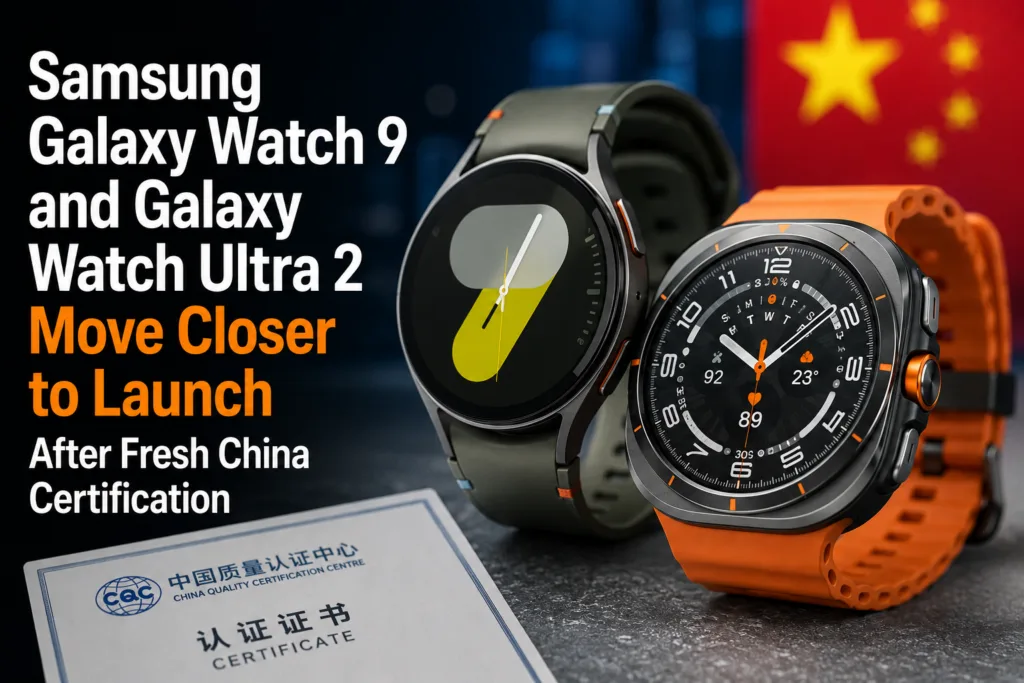 Samsung Galaxy Watch 9 and Galaxy Watch Ultra 2 move closer to launch after fresh certification