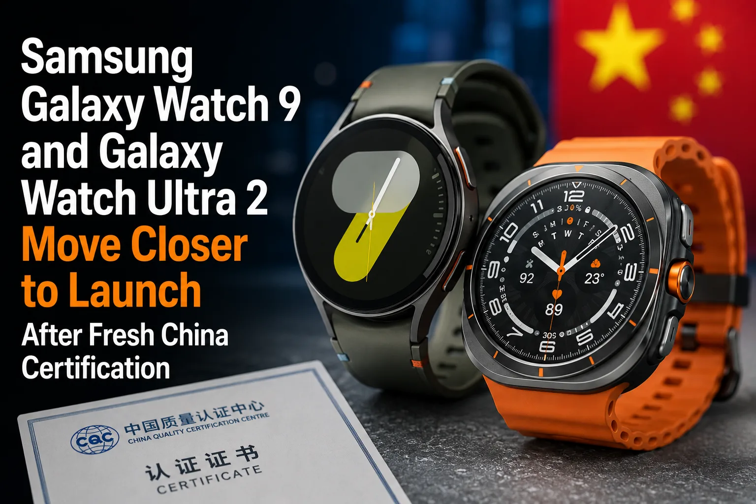 Samsung Galaxy Watch 9 and Galaxy Watch Ultra 2 move closer to launch after fresh certification