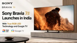 Sony Bravia 7II smart TV with True RGB LED technology