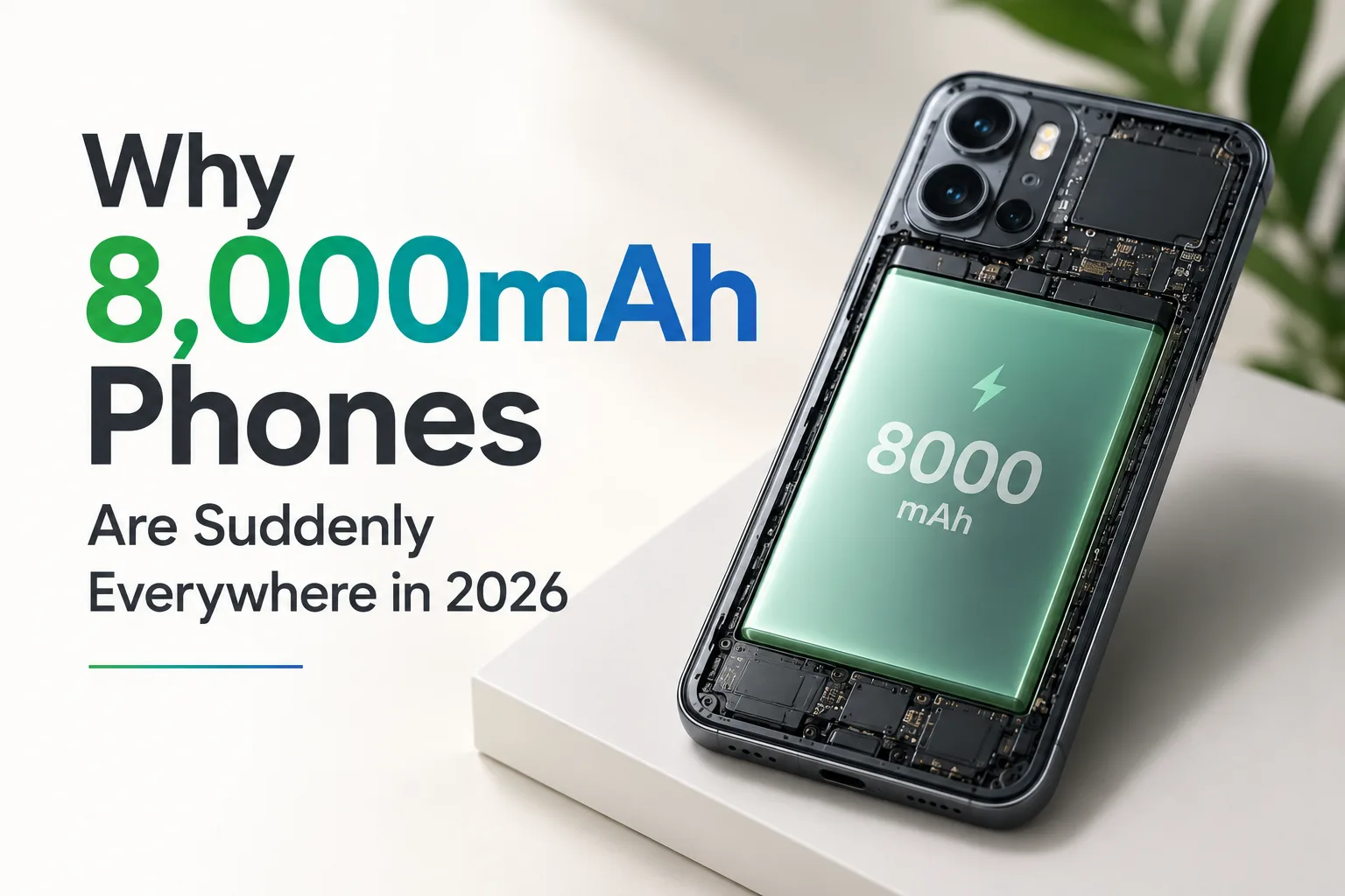 Why 8,000mAh Phones Are Suddenly Everywhere in 2026