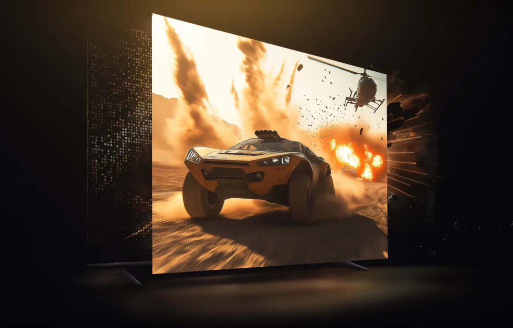 Xiaomi FX Mini LED television featuring high refresh rate display