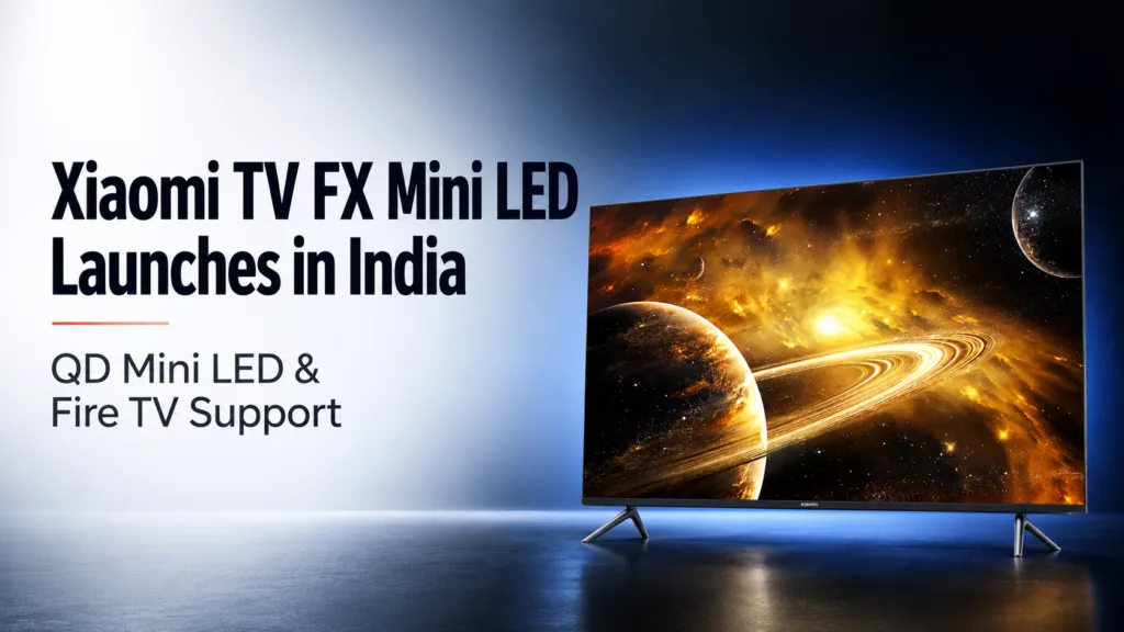 Xiaomi TV FX Mini LED Series launched in India with QD Mini LED technology