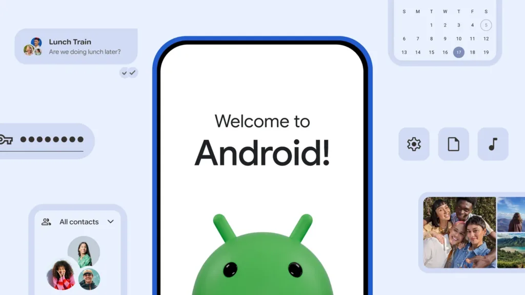Android 17 wireless iPhone data transfer during phone setup