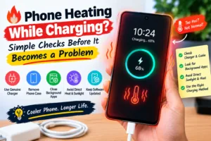 phone heating while charging on Android